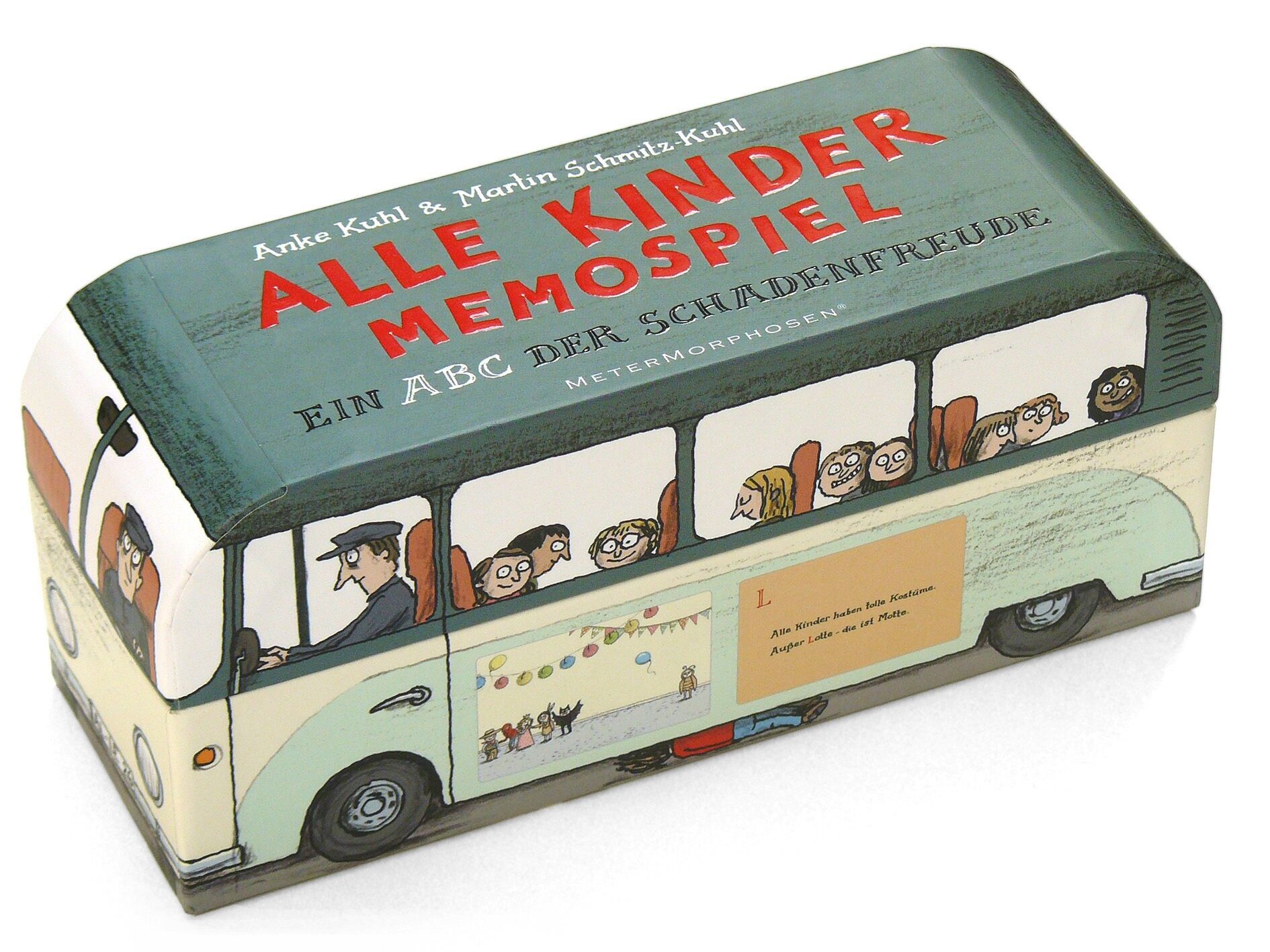 Jeu de mémoire pour tous les enfants.L'ABC de la Schadenfreude d'Anke Kuhl