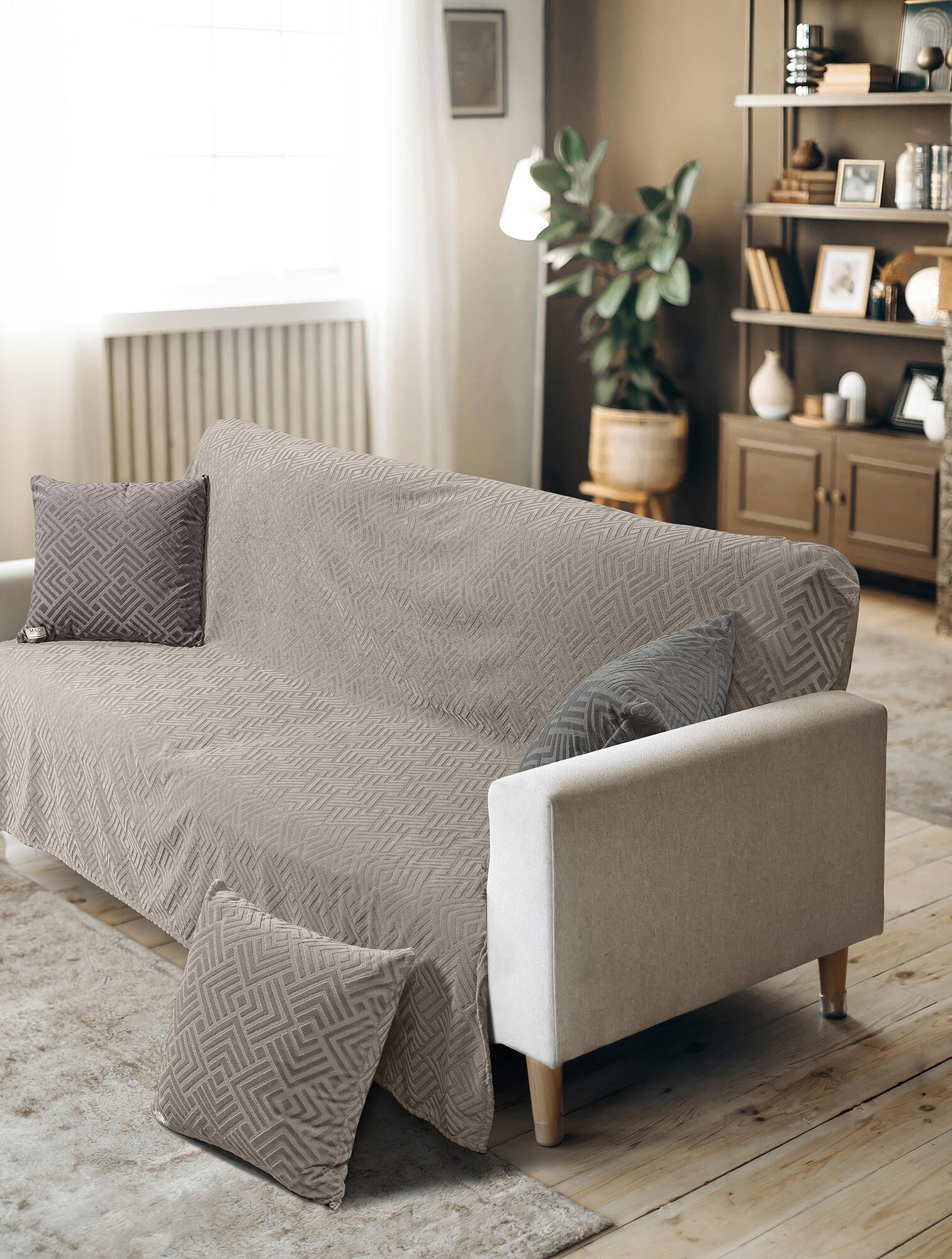 Sofa Throw LAVIR BEIGE