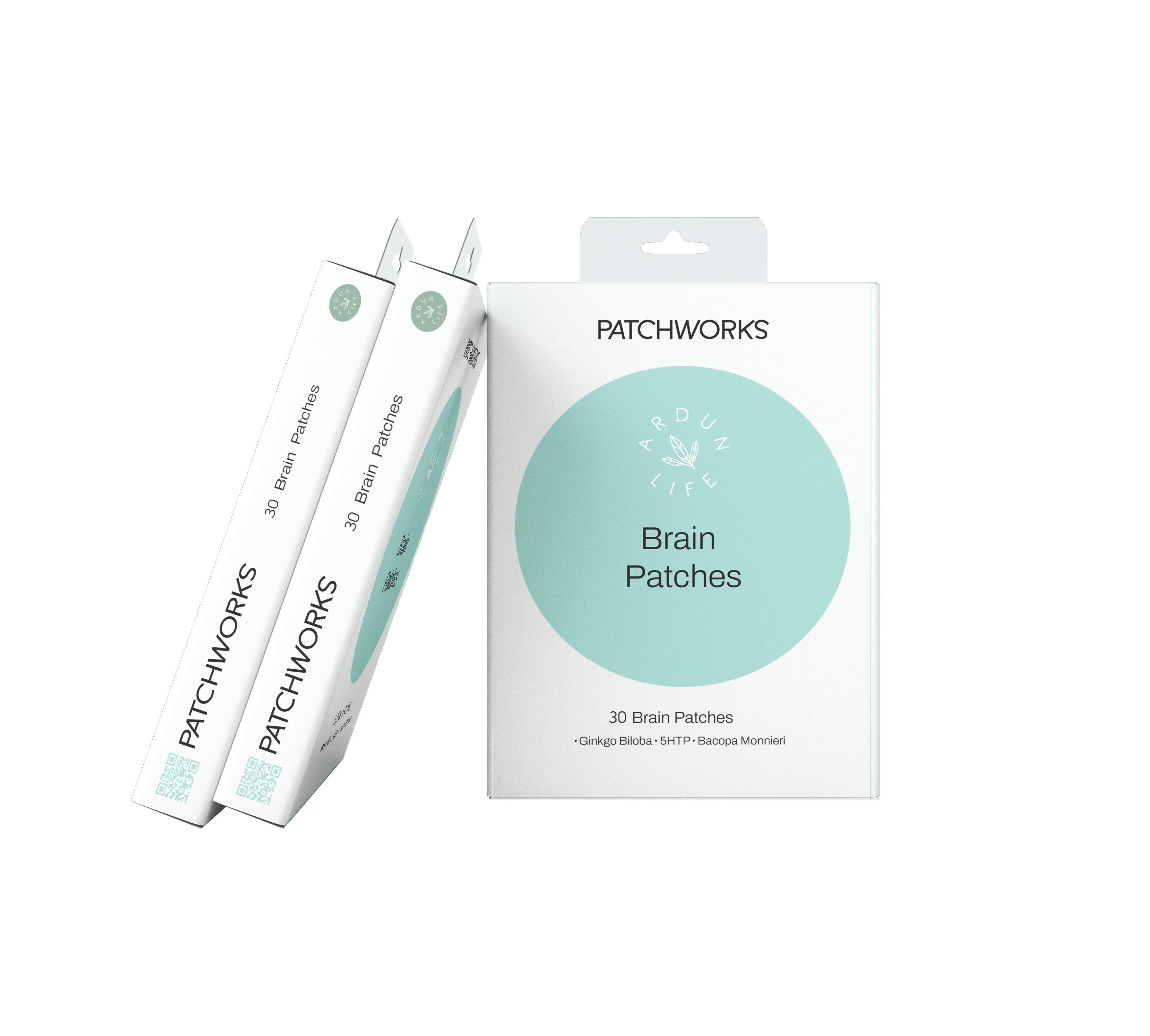 BRAIN - Patchworks | Soutien naturel pour la concentration, la mémoire et la clarté mentale