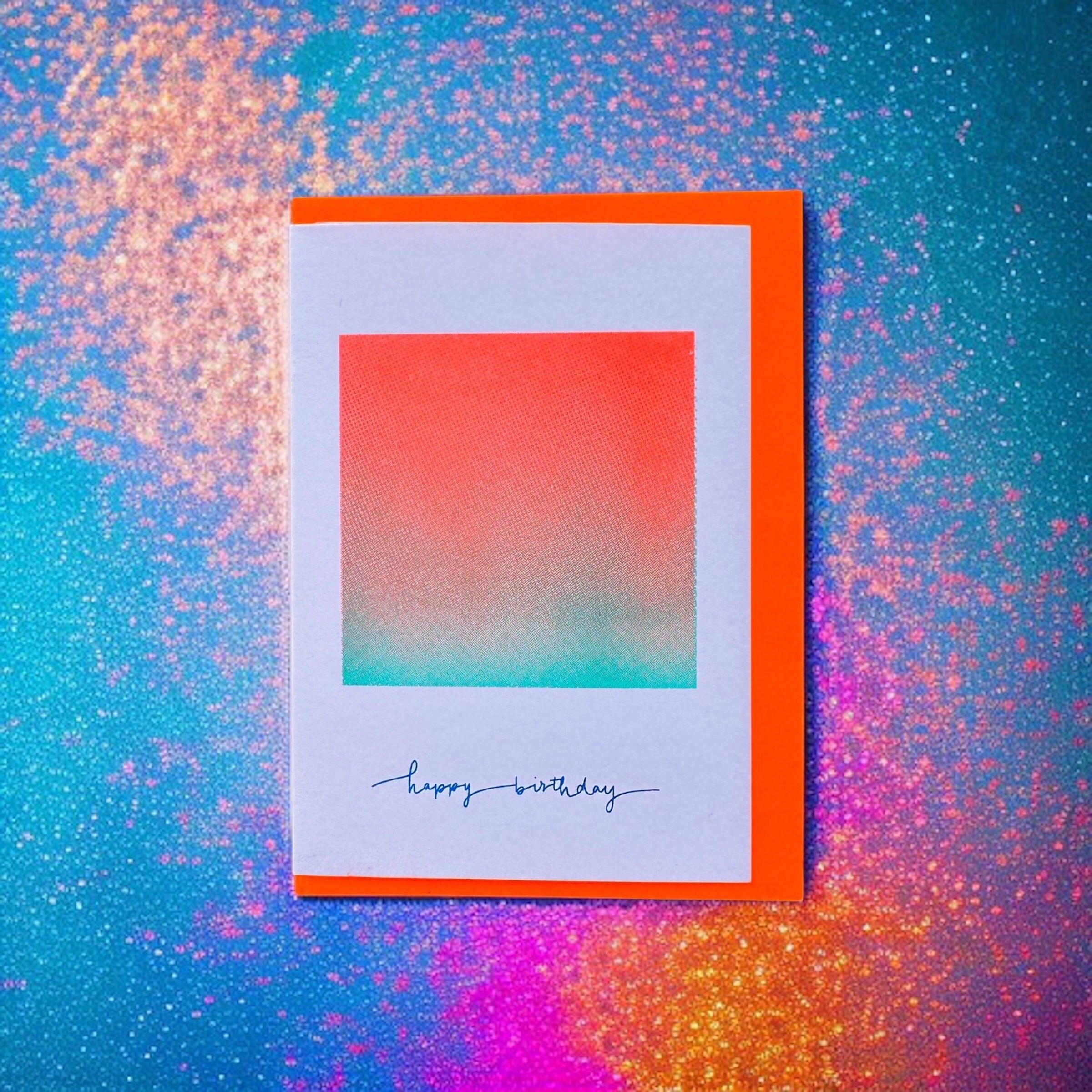 Souhaits de coucher de soleil orange