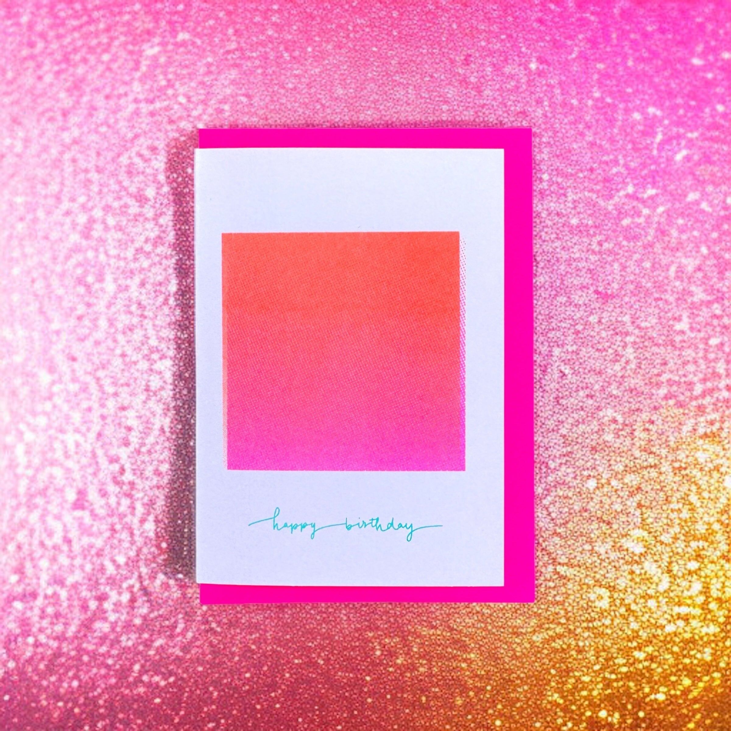 Souhaits de coucher de soleil rose