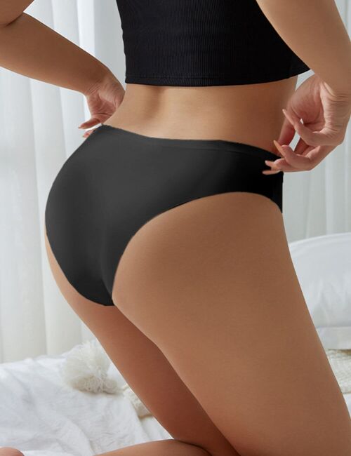 Zwarte sexy naadloze panty met gespendecoratie