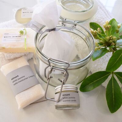 Vegan Spa in a Jar Gift Collection White Jasmine