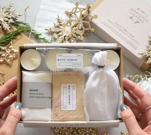 Organic Letterbox Spa Gift Set - Sweet Clementine -