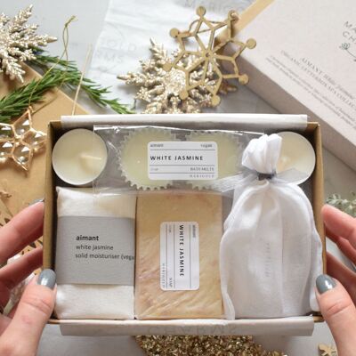Organic Letterbox Spa Gift Set - Sweet Clementine -