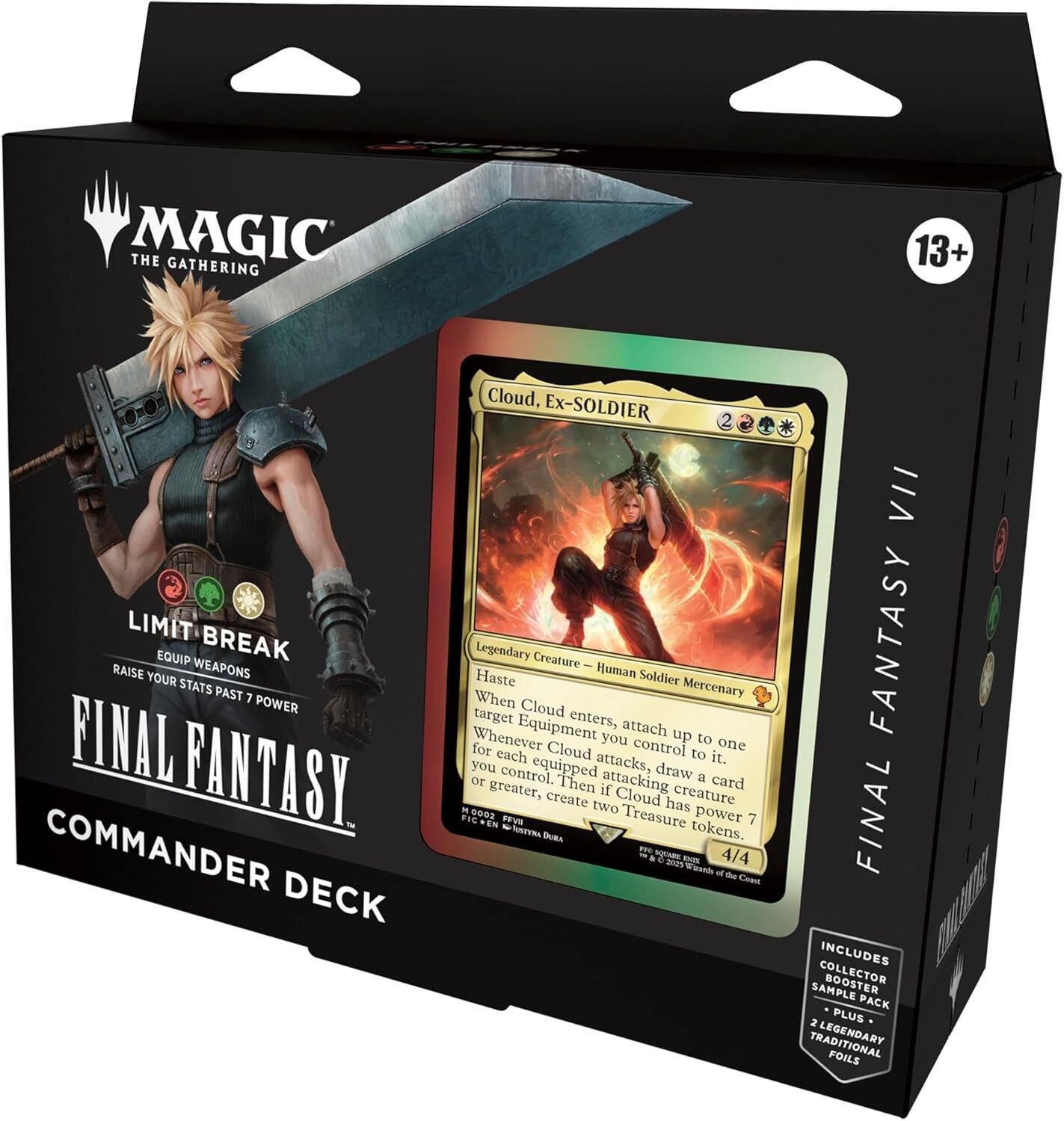 Magic The Gathering: Final Fantasy Limit Break Commander Deck (Final Fantasy VII)