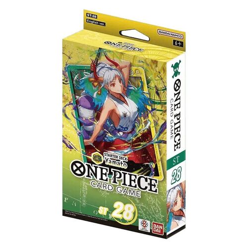 One Piece Green/Yellow Yamato (ST28) Starter Deck (51 Cards)