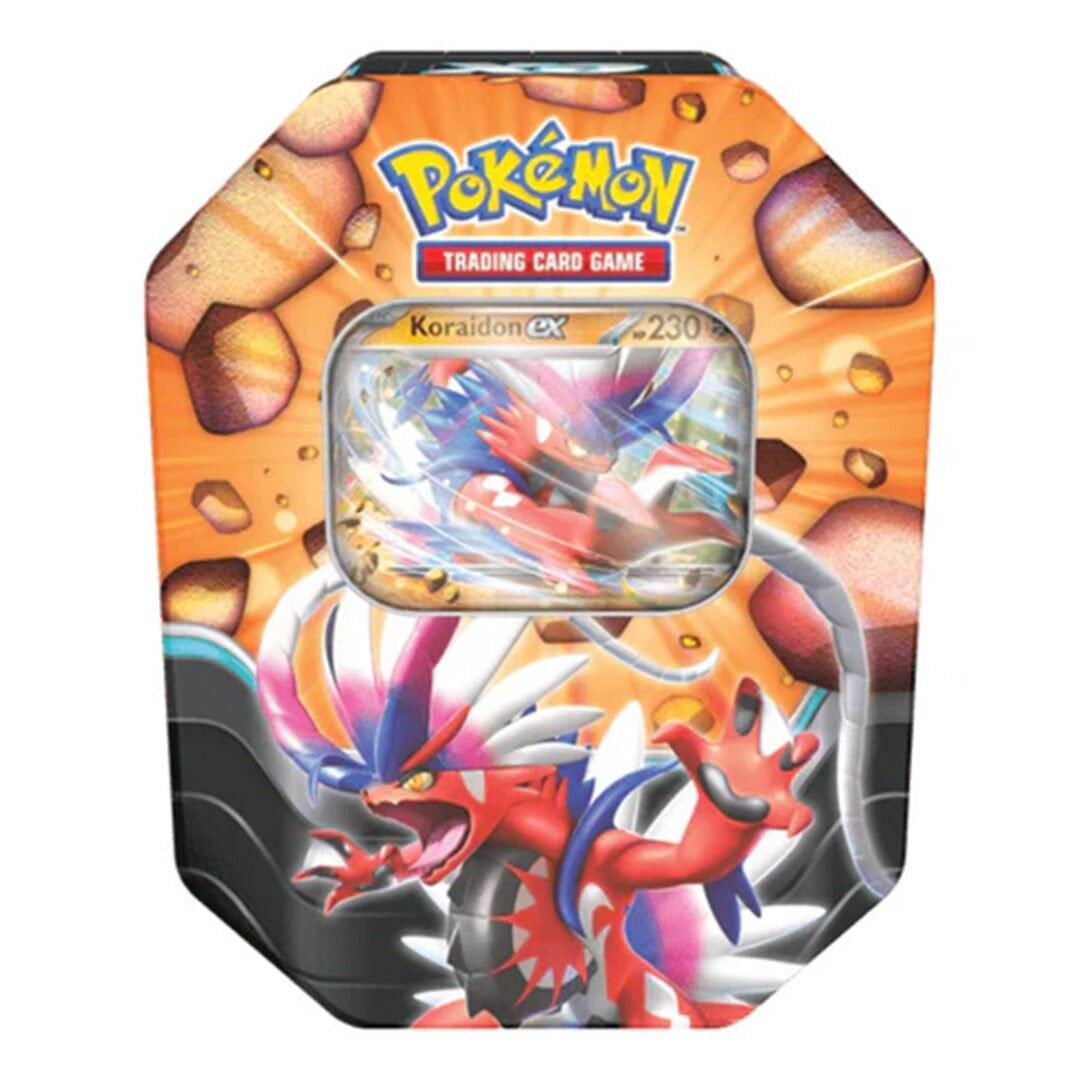 Pokemon Scarlet & Violet: Koraidon ex Slashing Legends Tin (ENG)