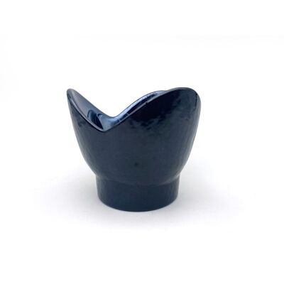 Bougeoir noir – Cadeaux de mariage en verre de Murano
