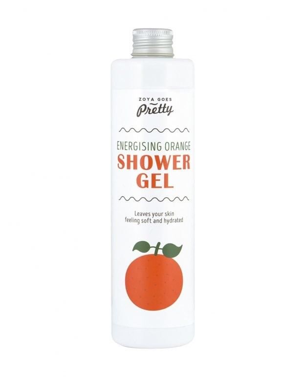 Gel doccia energizzante all'arancia