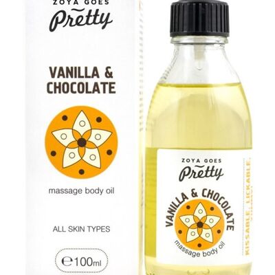 Massage Body Oil Vanilla & Chocolate