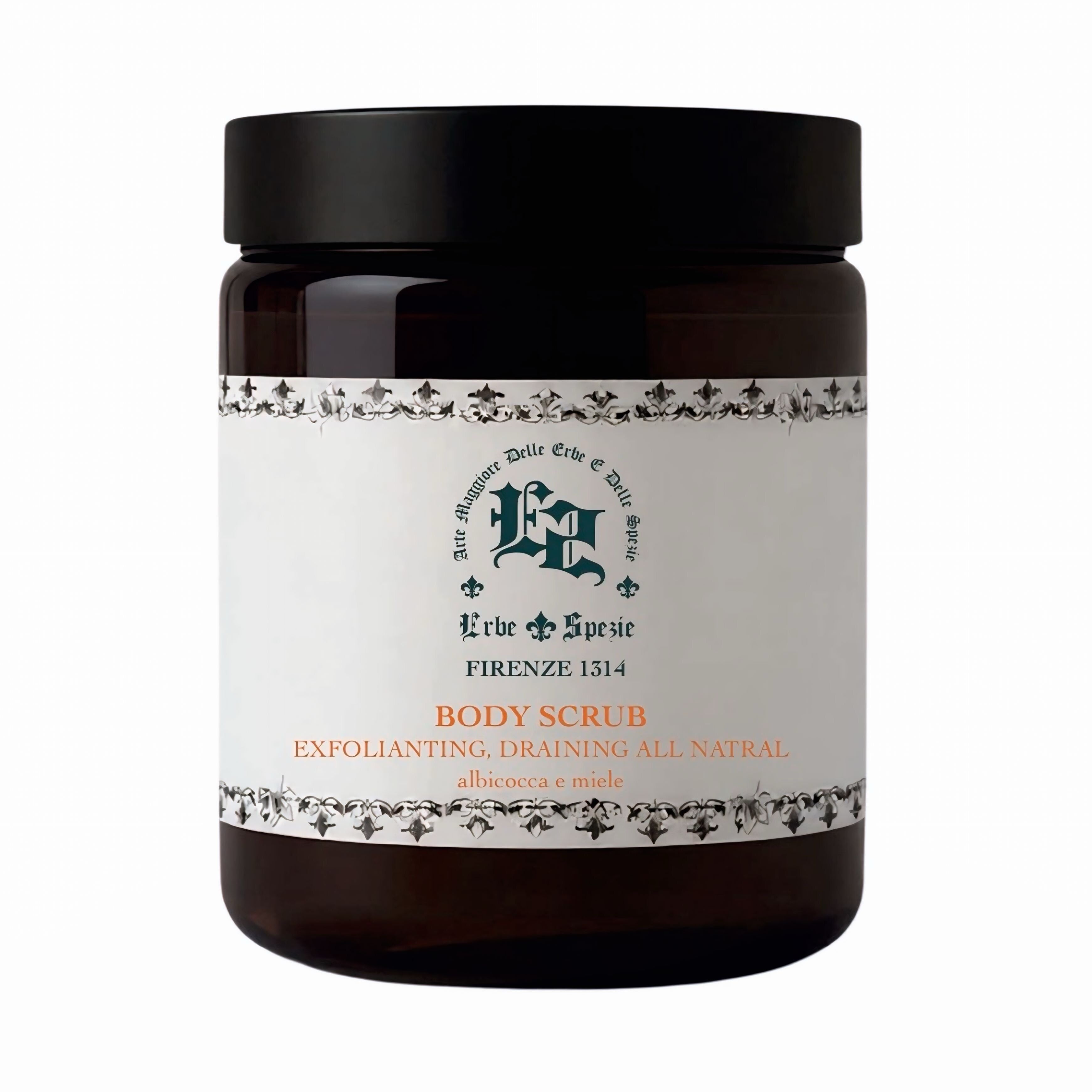 GOMMAGE CORPOREL DRAINANT AU MIEL ET À L'ABRICOT