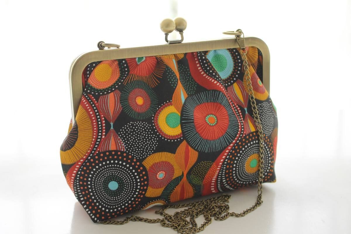 Runde Retro-Tasche Emma