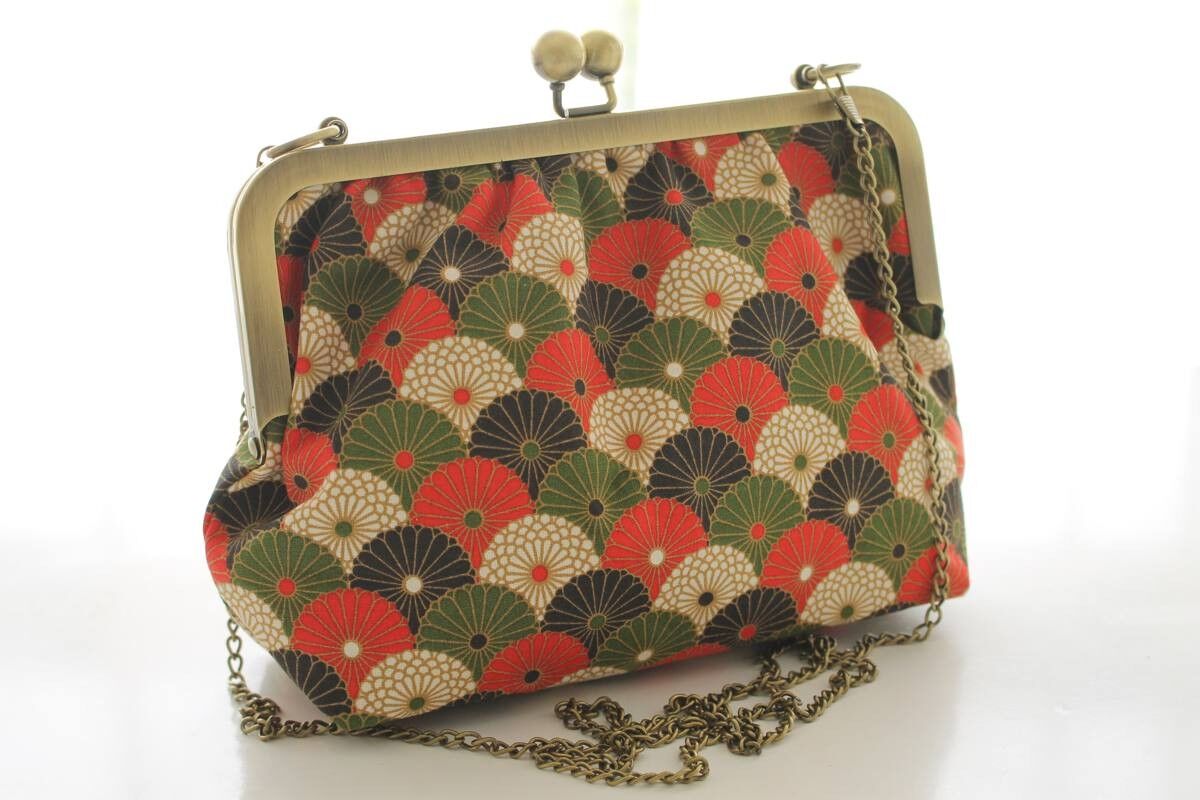 Rote Retro-Tasche von Emma Dahila