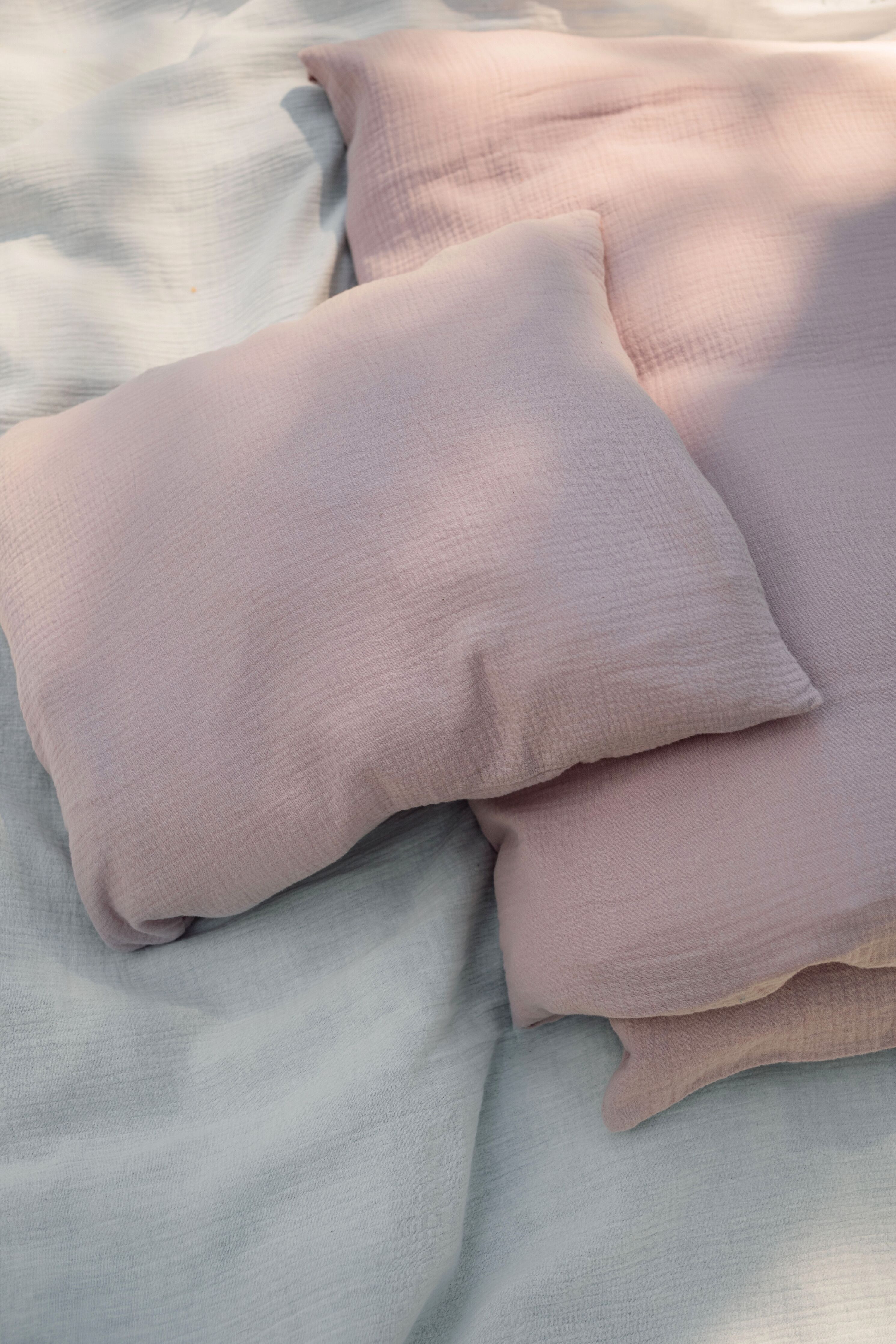 TISU junior duvet cover & pillowcase, Blush