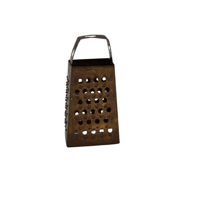 Grattugia - Oro antico - Blocchi d'ambra