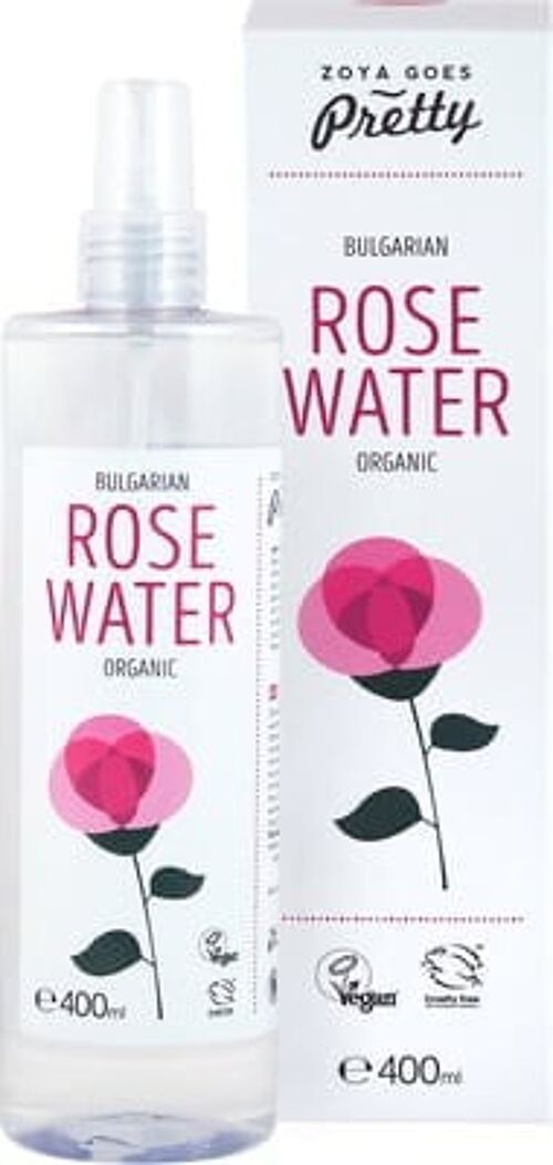 Organic Bulgarian Rose Water 400 ml