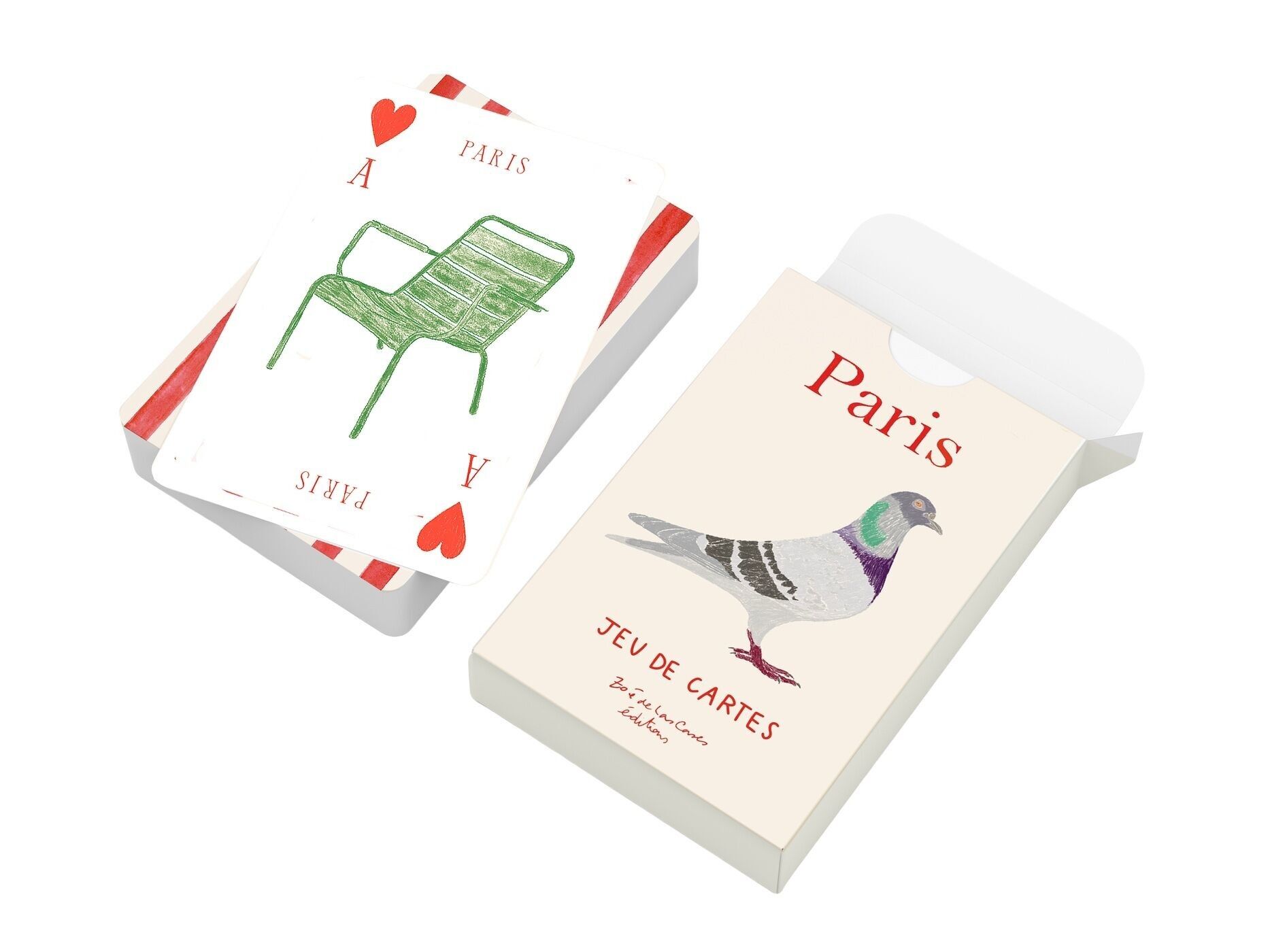 Gioco di carte Parigi - Zoé de Las Cases