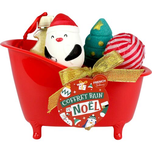 ๐
 COFFRET BOULE DE BAIN DE NOรL โ MINI BAIGNOIRE โ FRENCH TENDANCE
