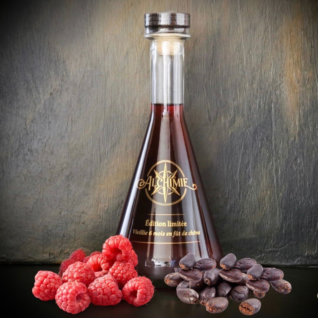 Edición limitada de coñac, frambuesa y cacao