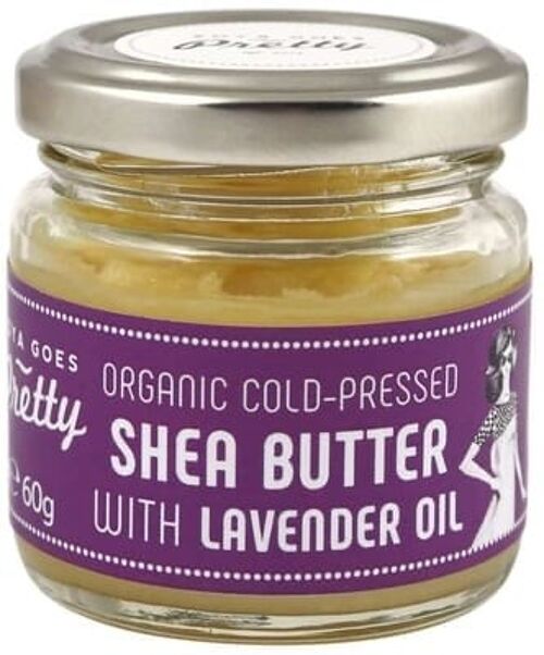 Organic Cold-Pressed Shea Butter with Lavender Oil