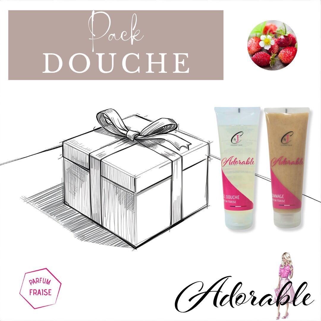 Adorable Shower Pack - Wild Strawberry