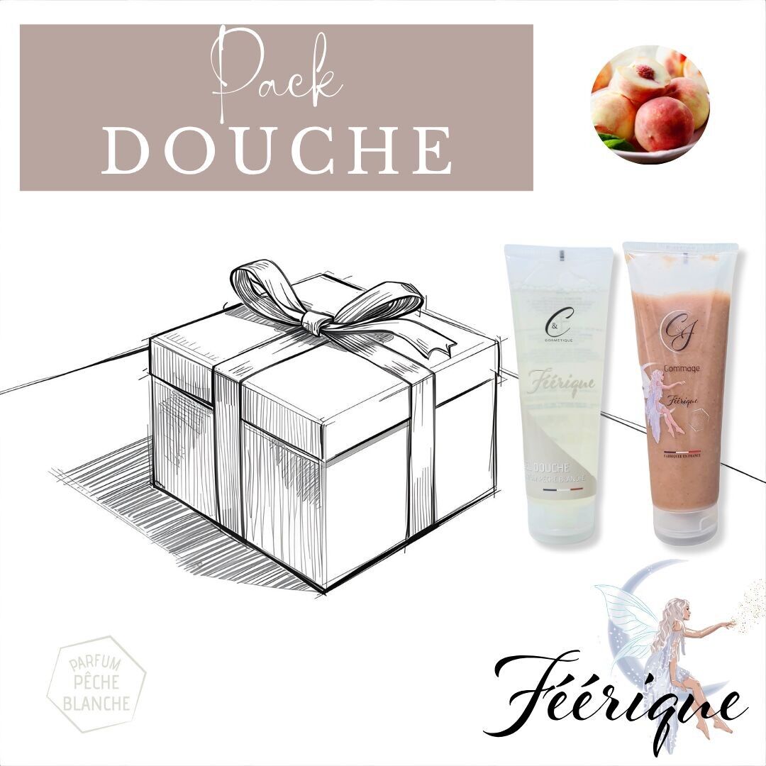 Pacchetto doccia magica - Pesca bianca