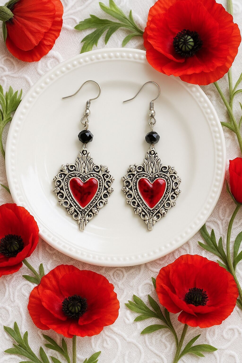 Orecchini del Sacro Cuore