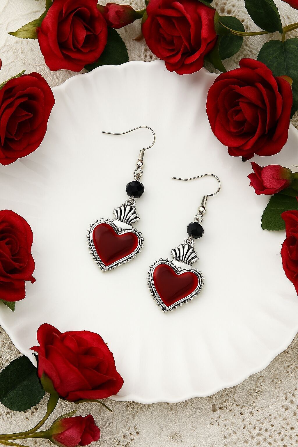 Orecchini Sacro Cuore