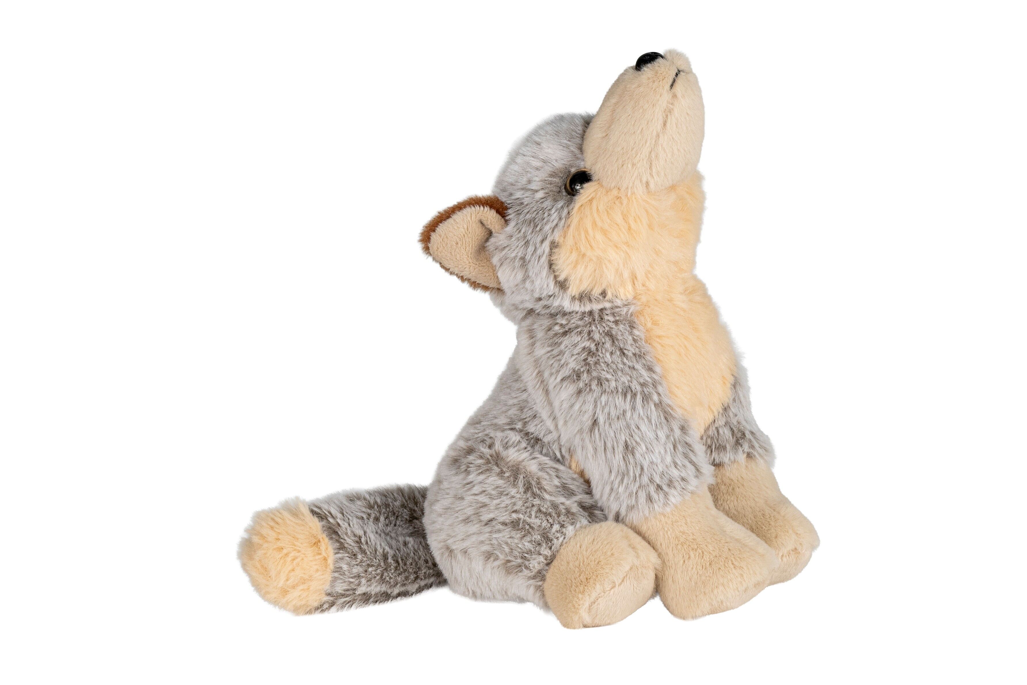 peluche floscio del lupo ululante