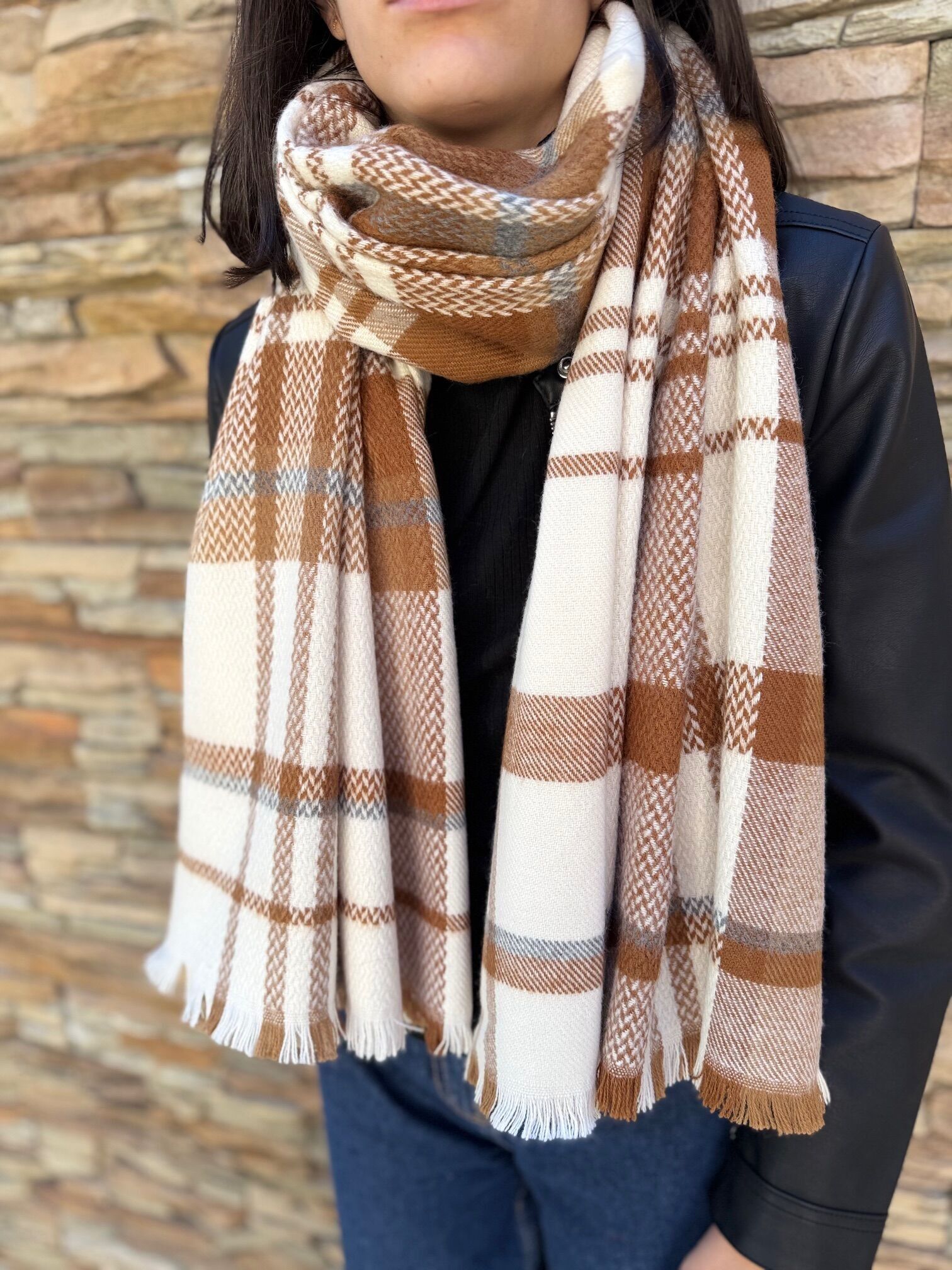 Sciarpa unisex ultra morbida