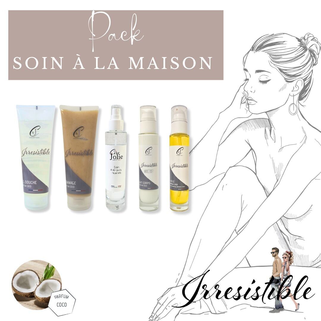 🌷 Unwiderstehliche Körperpackung (Kokosnussduft)