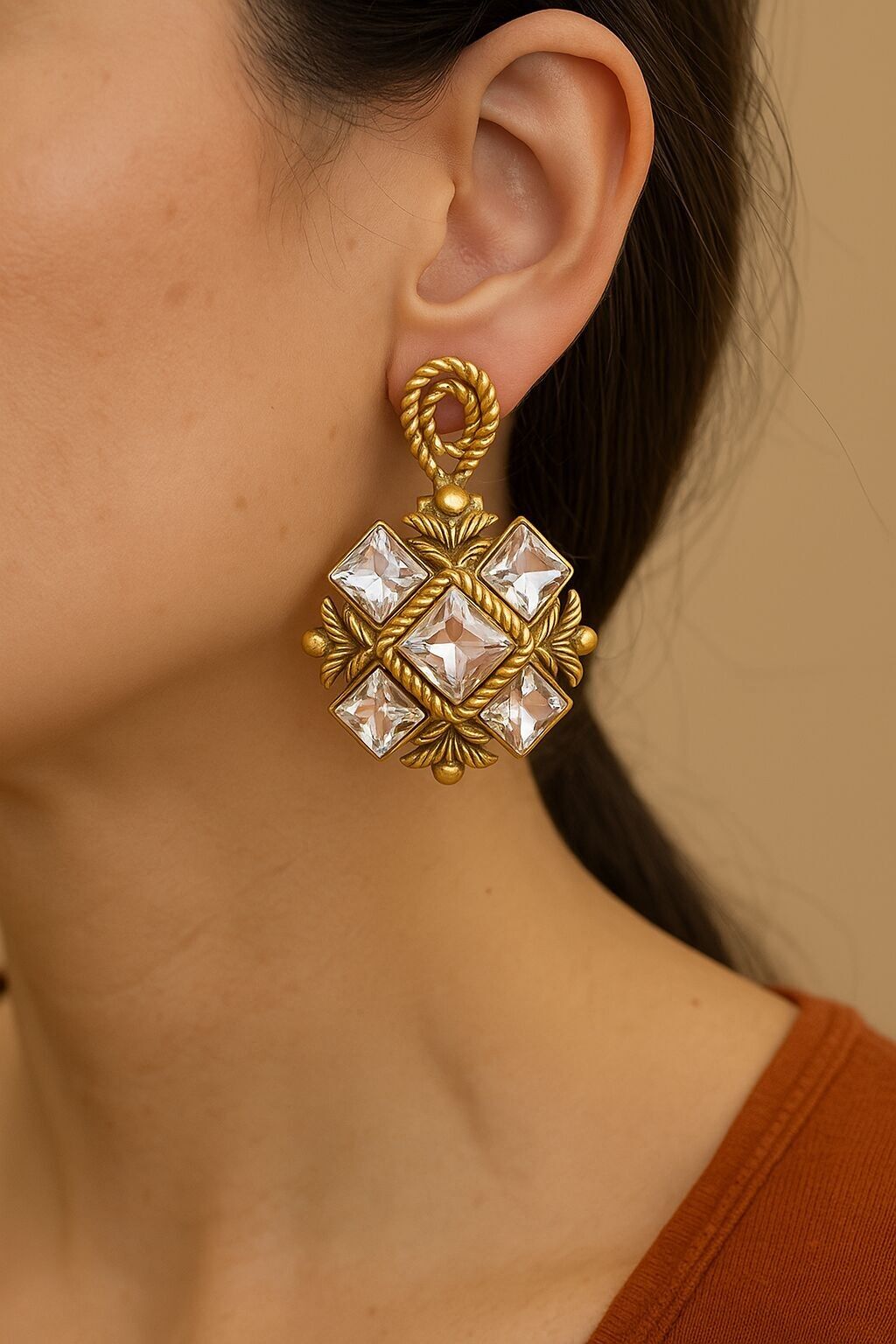 Baroque earrings