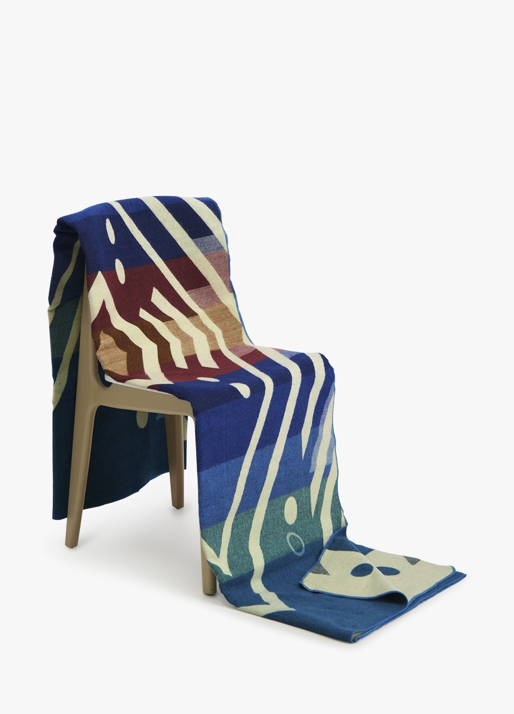 Plaid Native Le Bleu Diagonal