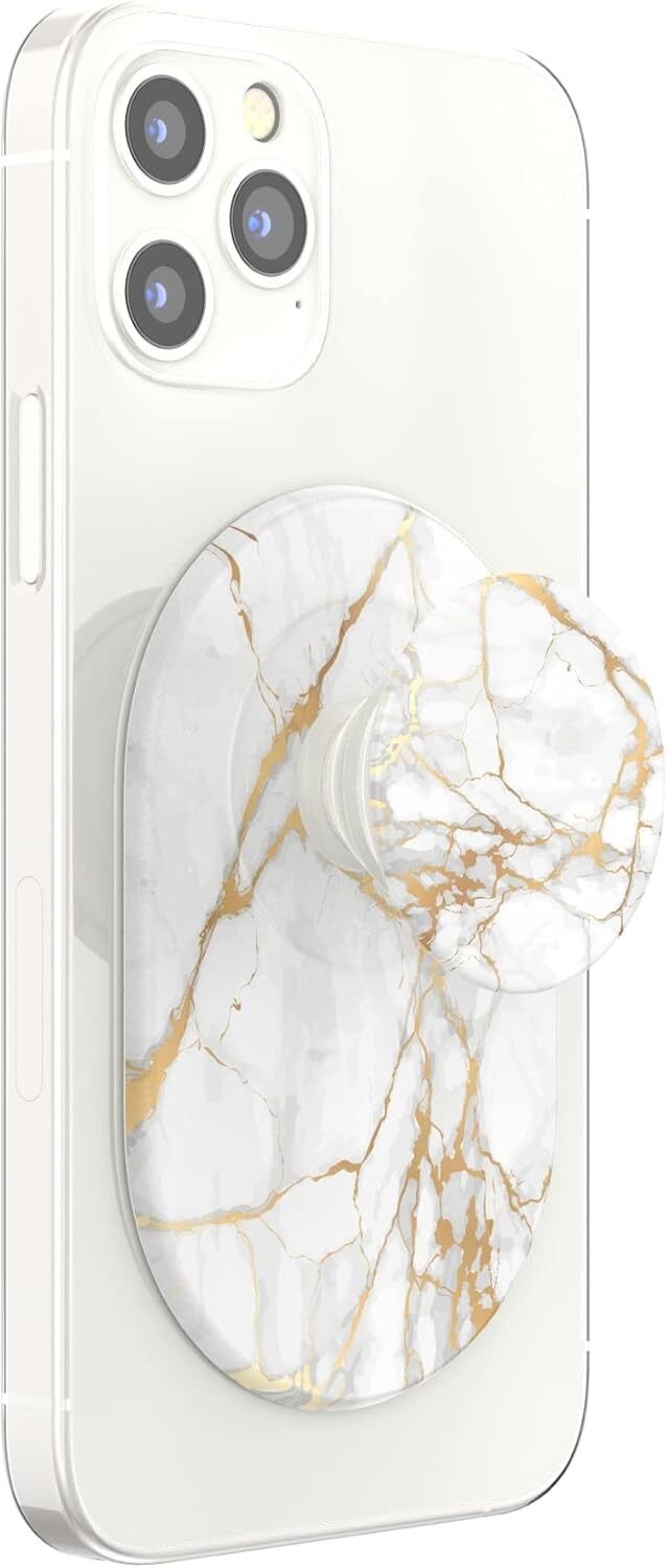 PopGrip für MagSafe – Gold Lutz Marble