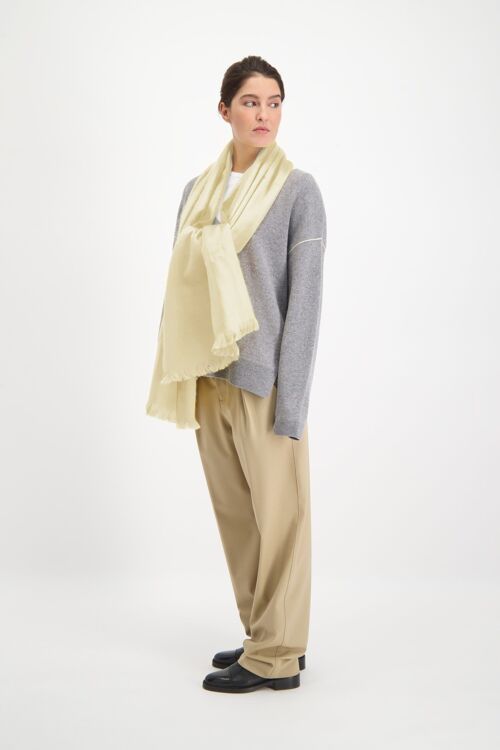 Scarf Ivory White