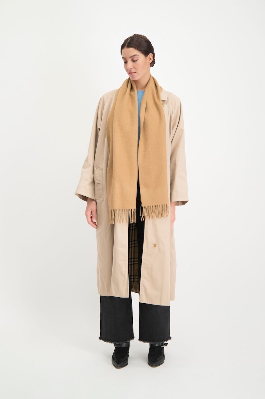 Bufanda 100% Bufanda Baby Alpaca Beige