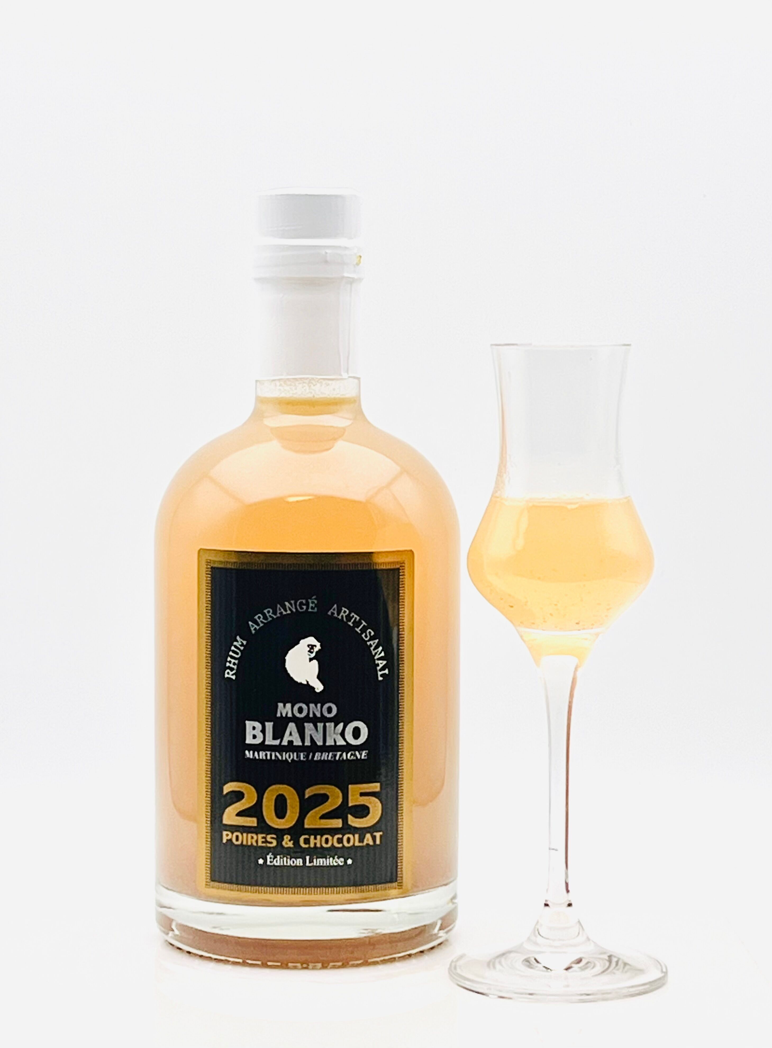Rhum Arrangé Édition Limitée 2025 – Poire & Chocolat – Mono Blanko | 70cl |