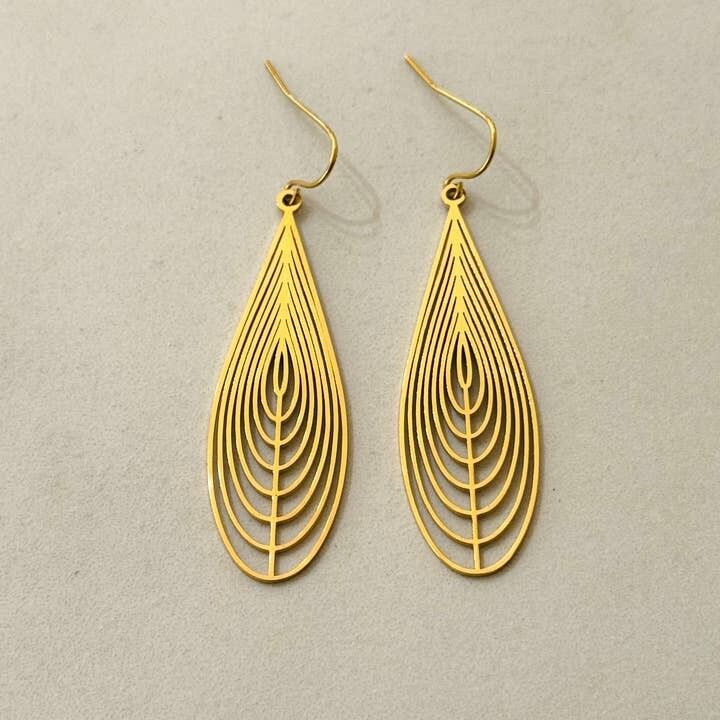 Sonar Edelstahl-Ohrhänger