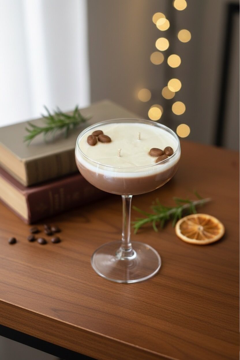 Cocktailkerze - Espresso