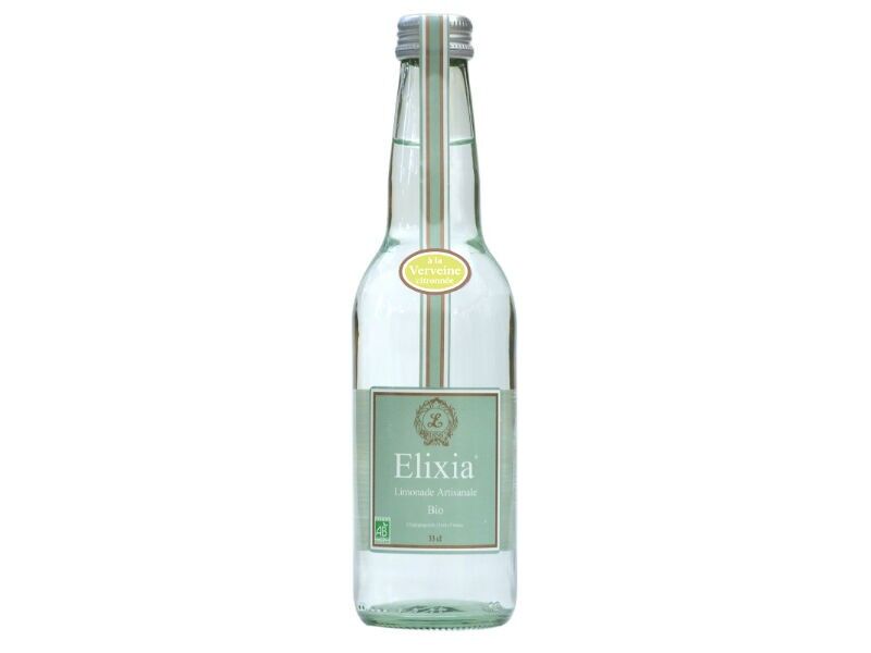 LIMONADE ARTISANALE BIO AROMATISEE - VERVEINE - 33CL