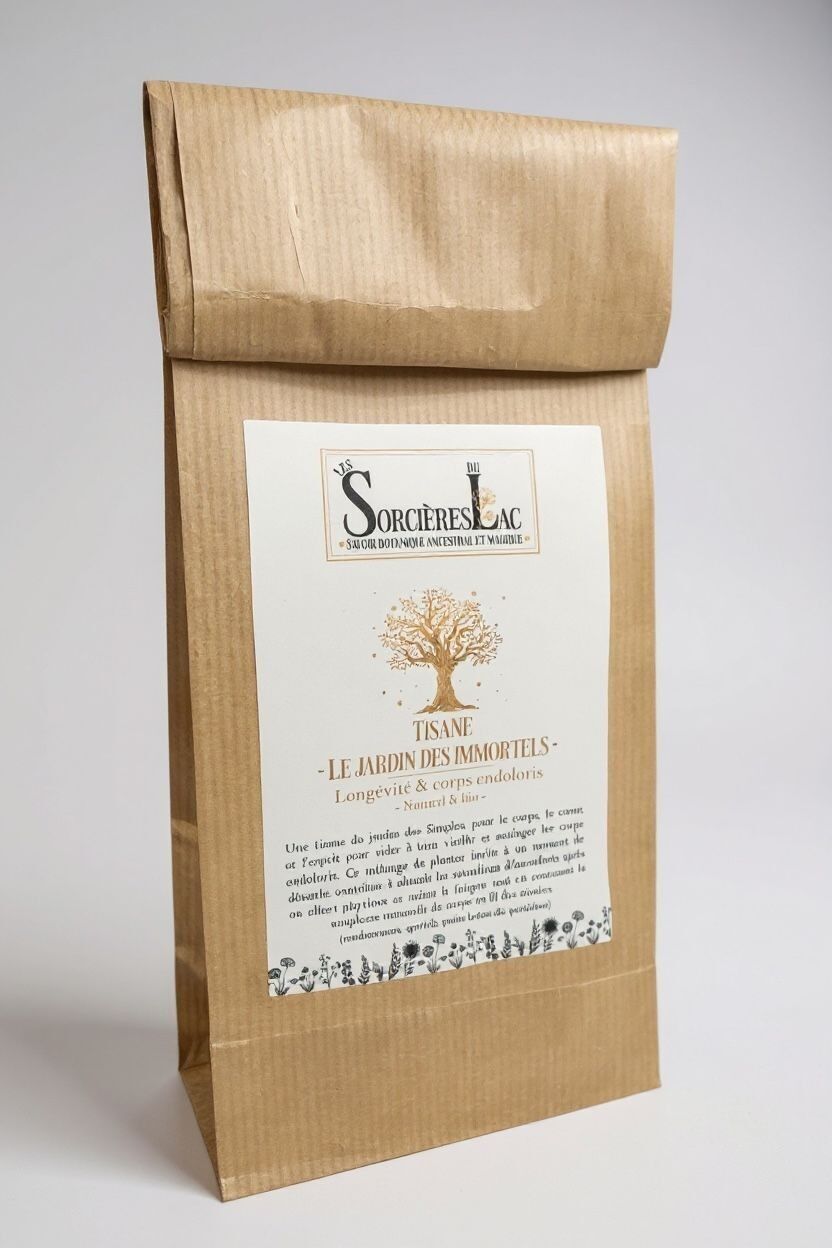 Té de hierbas El Jardín de los Inmortales - Longevidad y dolores corporales
