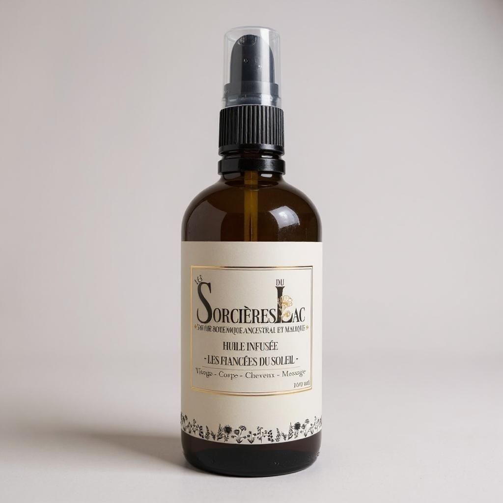 Siero Olio Infuso - Les fiancées du soleil - Viso, corpo, capelli, bagno, massaggio