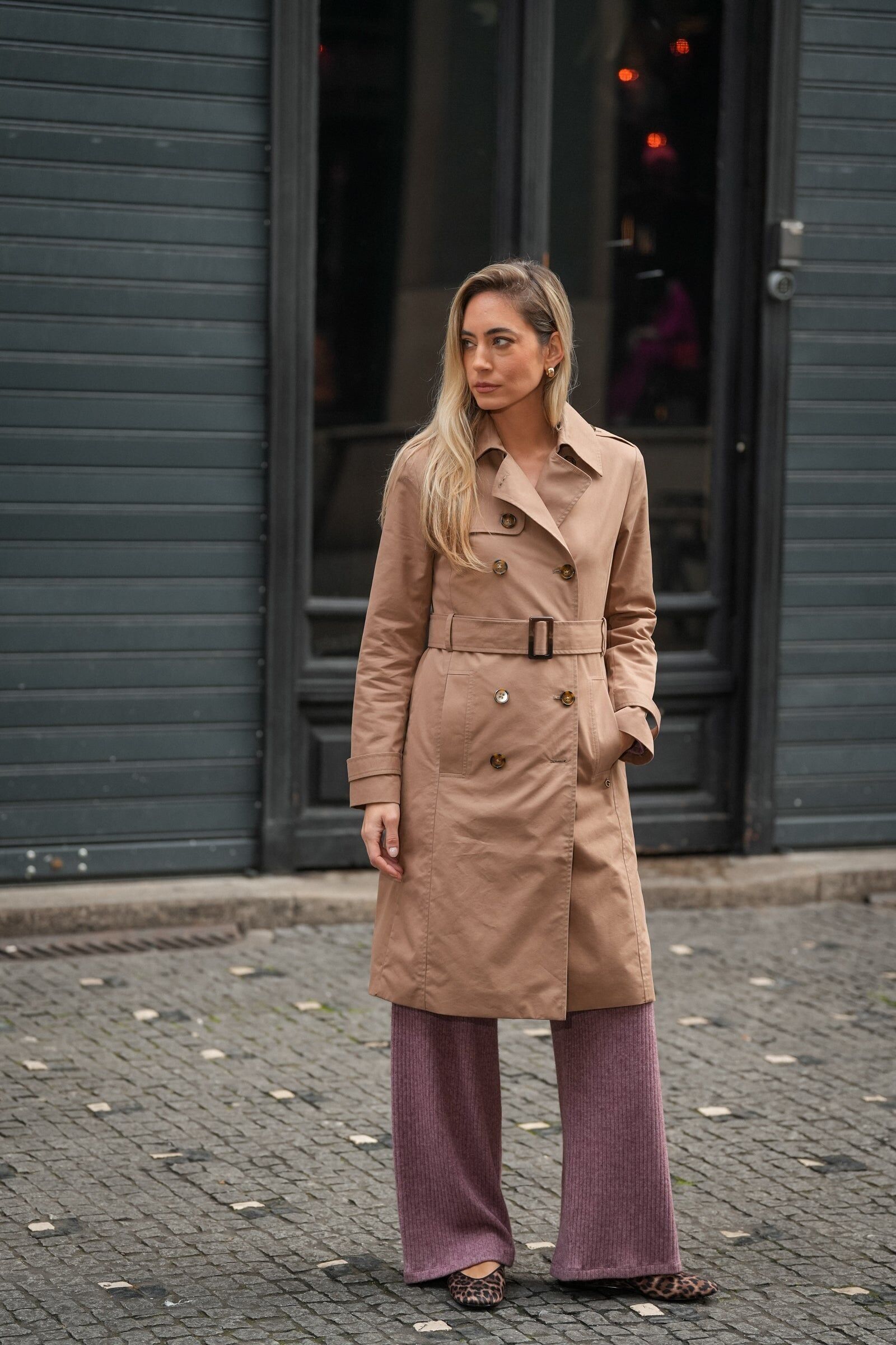 Gabardina Comprida Clásica