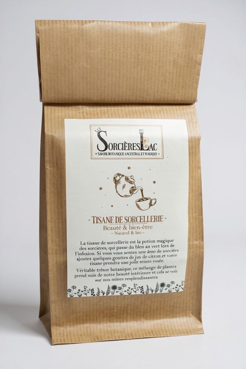 Tisane de sorcellerie et Infusion bain vapeur visage - Beauté et bien être