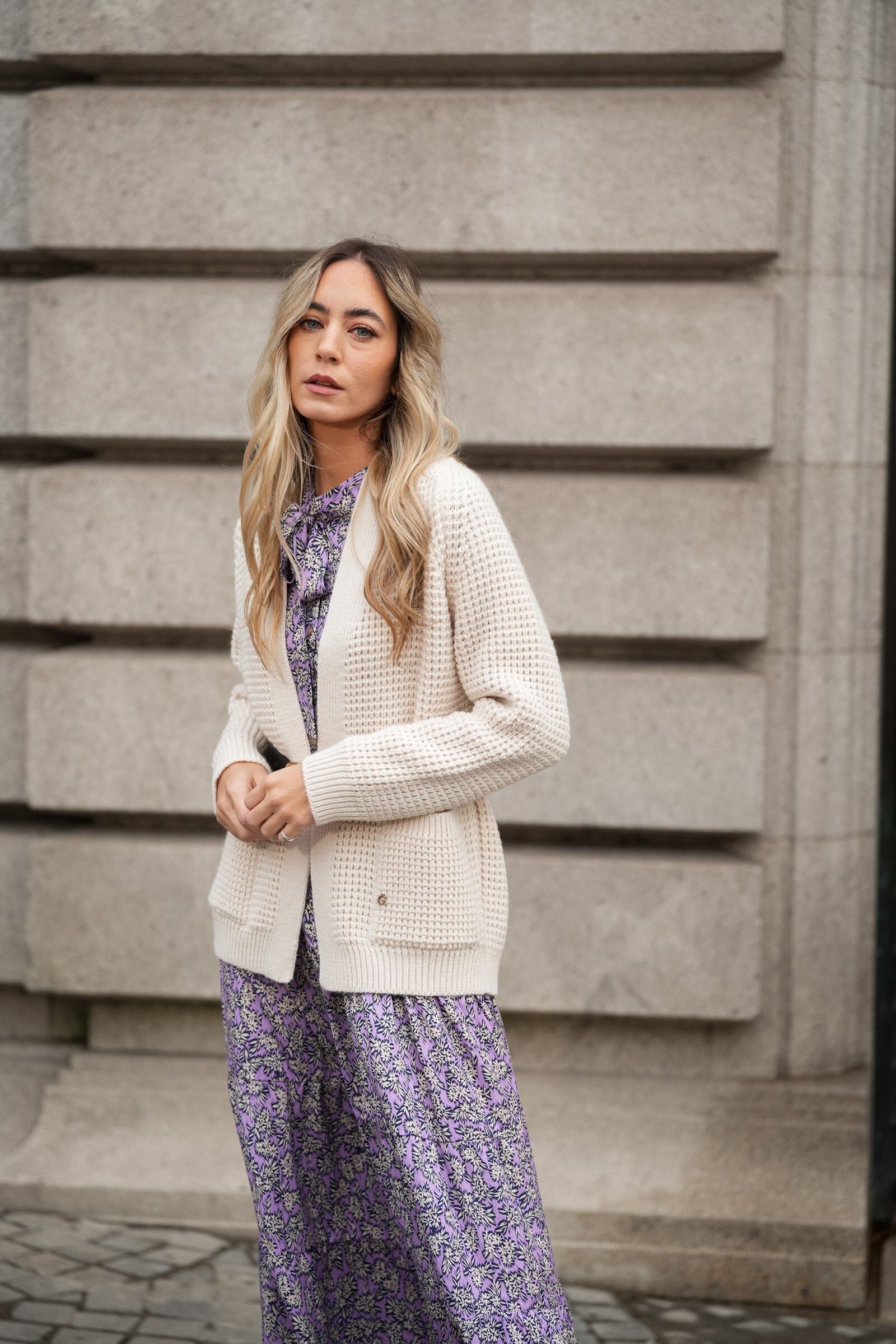 Casaco em Malha Estruturada