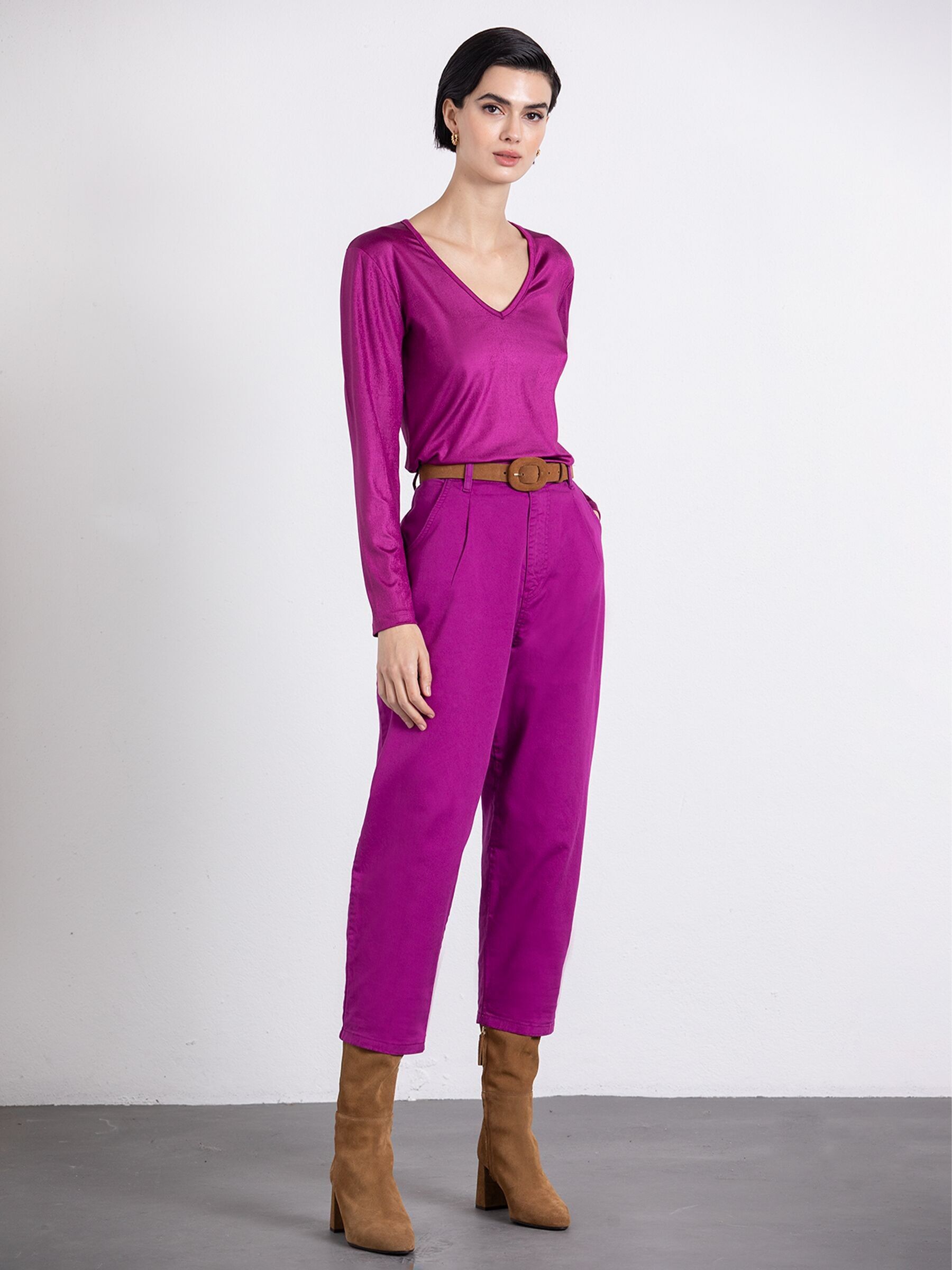 Camisola Decote Bico