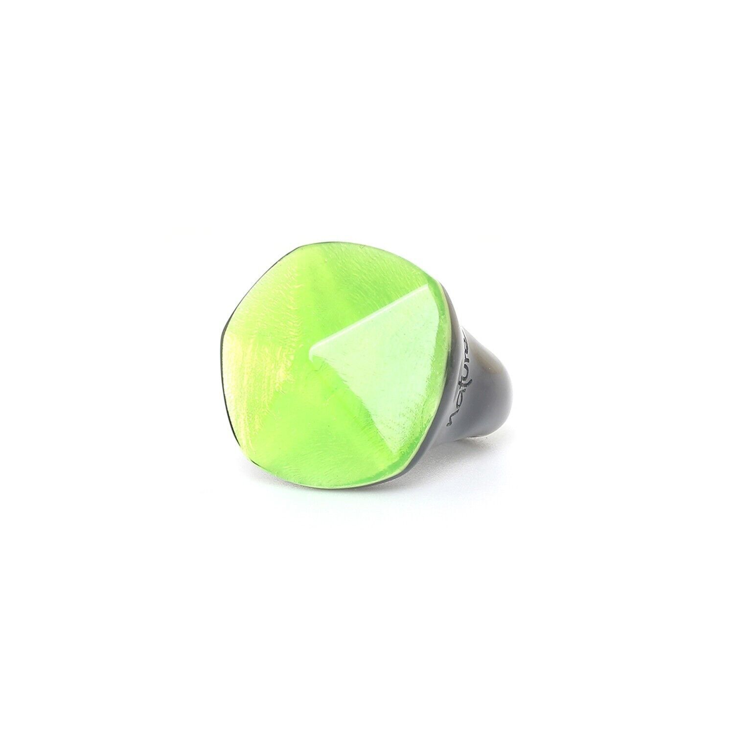 COMBAVA   bague à taille T58 vert agrume