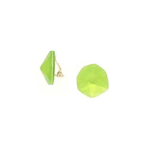 COMBAVA   boucles d'oreilles clips ronds