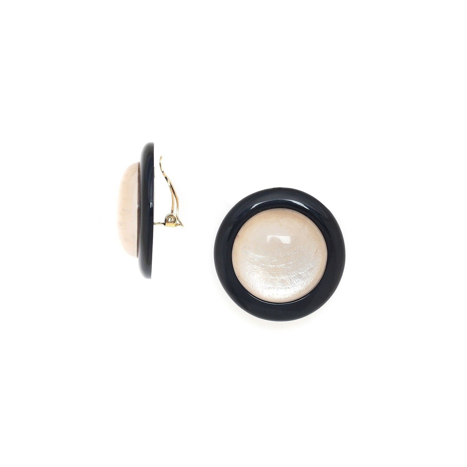 Orecchini a clip rotondi SAINT HONORE